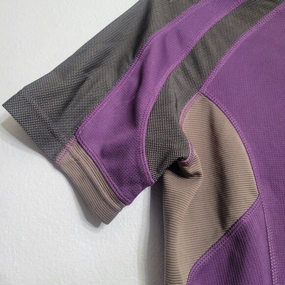NWT Endura Cycling Jersey Hummvee Adult Med Purple Short Sleeve Rear Pocket - Picture 5 of 11